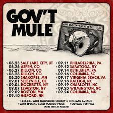Gov't Mule Announces Co-Headlining Shows With Trombone Shorty & Orleans Avenue