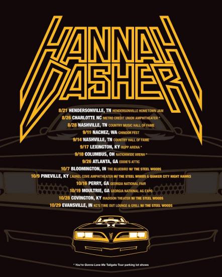 Hannah Dasher Throws The Ultimate Summer Party With "You're Gonna Love Me Tailgate Tour"