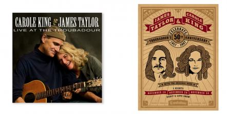 Carole King & James Taylor's Historic Live At The Troubadour Debuts On Vinyl