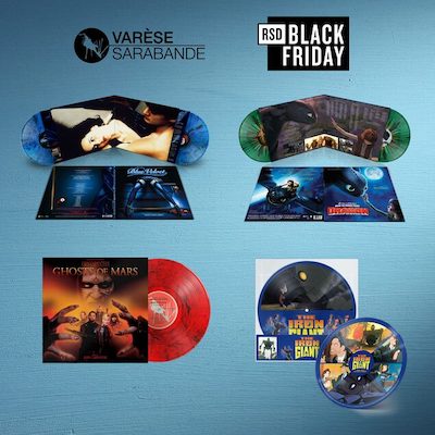 Varese Sarabande Announces Record Store Day Black Friday 2021 Titles: Blue Velvet, How To Train Your Dragon, Ghosts Of Mars, And The Iron Giant