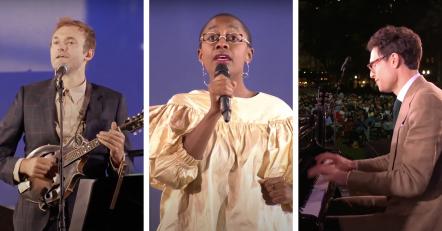 Chris Thile Hosts Cecile McLorin Salvant, Timo Andres, Others In Town Hall Centenary Concert