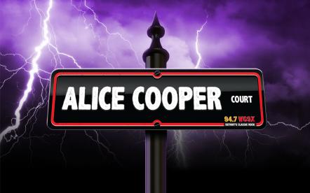 Detroit's Classic Rock WCSX Unveils "Alice Cooper Court" At Eloise Asylum