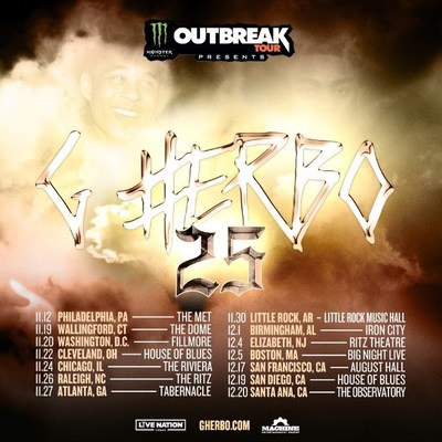 Platinum-Selling G Herbo Hits The Road With The Monster Energy Outbreak Tour