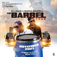 Leading Dancehall Music Collaborators Badda General & ZJ Liquid Announce "The Barrel Tour"