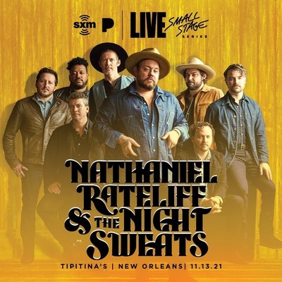 Nathaniel Rateliff & The Night Sweats To Perform In New Orleans As A Part Of SiriusXM And Pandora's 'Small Stage Series' November 13