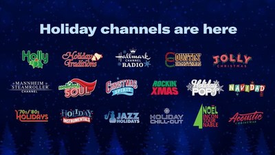 SiriusXM Spreads Holiday Cheer With Launch Of Most Holiday Music Channels Ever