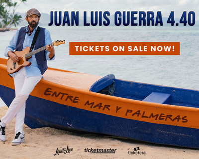 Loud And Live Announces The Long-Awaited Return Of Juan Luis Guerra And His "Entre Mar Y Palmeras" Tour