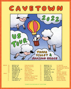 Cavetown Announces 2022 US Headline Tour With Tessa Violet & Addison Grace