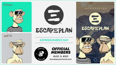 ESCAP?PLAN, A DJ/Producer Duo Consisting Of Two Apes Hailing From The Bored Ape Yacht Club