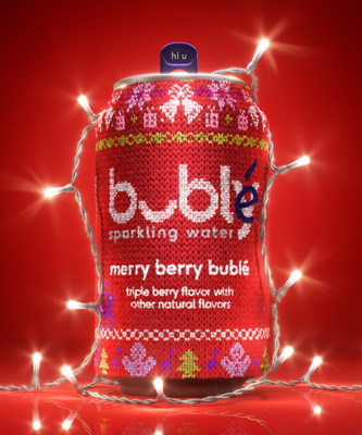 A Holiday Wish Years In The Making, Michael Buble Finally Gets Bubly Sparkling Water To Change Its Name With Limited-Edition Holiday Flavor "Merry Berry Buble"