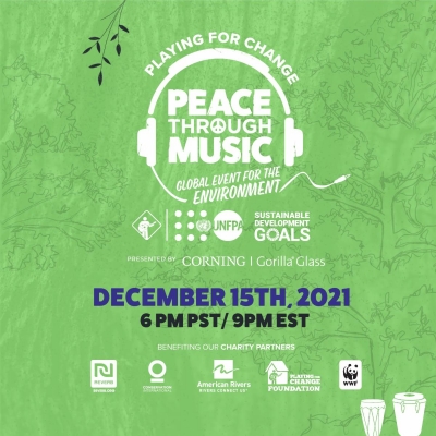 Playing For Change And The United Nations "Peace Through Music: A Global Event For The Environment" Adds Musicians To Its Dec 15 Event