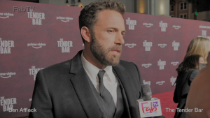 Ben Affleck Details His New Role And How We See Films Lately At "The Tender Bar Premiere"