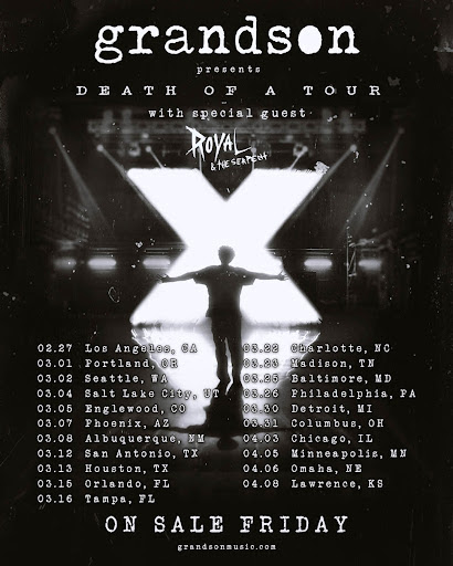 grandson Announces 2022 "Death Of A Tour" Headlining North American Tour