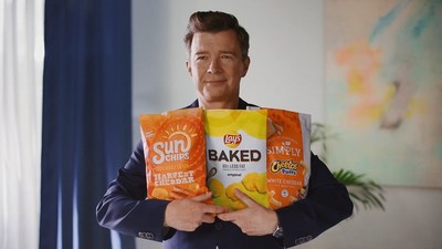 Rick Astley & Frito-Lay Team Up To Flip Traditional New Year's Resolutions Upside Down With "New Year, New You" Campaign