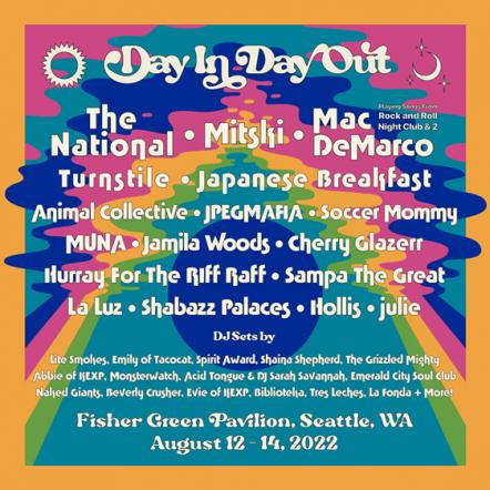 Day In - Day Out Announces 2022 Festival Lineup - Seattle Center Music Festival Returns For Its Second Year & Extends To 3-Days