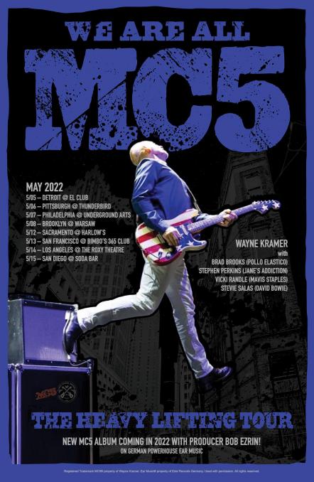 2022 Rock Hall Nominees MC5 Announce We Are All MC5