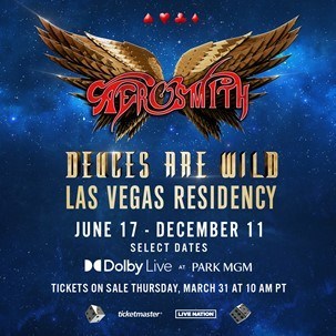 Aerosmith Are Back With Their Wildly Successful Las Vegas Residency "Aerosmith: Deuces Are Wild"