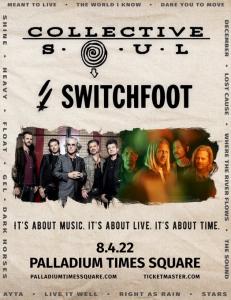 Baker Concerts Announces Collective Soul And Switchfoot At Palladium Times Square NYC