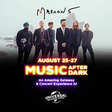 Maroon 5 Headlines Music After Dark Concert Experience At Universal Orlando Resort