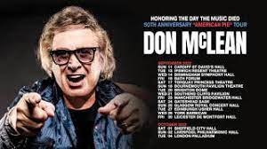 Don McLean Brings His American Pie 50th Anniversary World Tour To The UIS Performing Arts Center, July 23