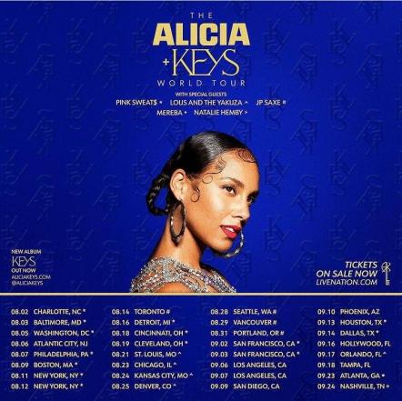 Natalie Hemby Named Special Guest On The Alicia Keys World Tour