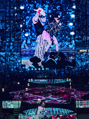 RMA Creates 3D Concert Visuals For Madonna And Maluma