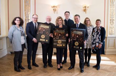 John Williams & The Wiener Philharmoniker Celebrate Star Wars Day With A Gold Record