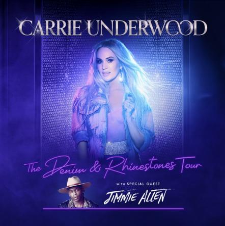 Superstar Carrie Underwood Announces Return To The Road With "The Denim & Rhinestones Tour"