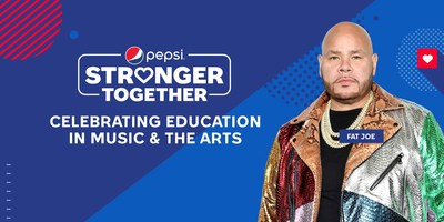 Pepsi Stronger Together Team Up With Fat Joe And Friends To Launch $100,000 Nationwide Scholarship Program In Support Of Music Education
