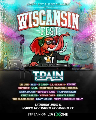 T-Pain's First Annual "Wiscansin Fest" To Be Globally Livestreamed On LiveOne