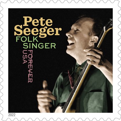 US Postal Service Honors Folk Singer Pete Seeger