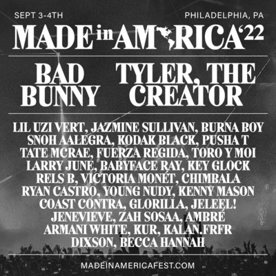 Armani White, Coast Contra, Young Nudy, Jeleel!, Jenevieve, & Kenny Mason Added To Lineup At 2022 Made In America Festival Sept 3 & 4