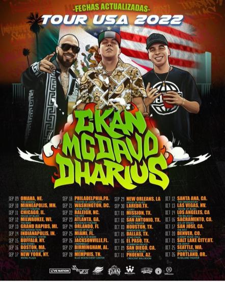 The Renowned Mexican Rapper Dharius Kicked Off His US Tour 2022