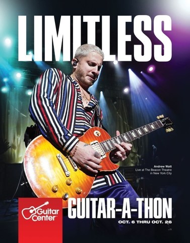 Andrew Watt Partners With Guitar Center To Celebrate Guitar-A-Thon 2022