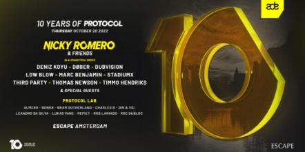 Nicky Romero Presents Full Line-up Of Protocol's 10th Anniversary Ade Showcase And Throws Amazing Contest