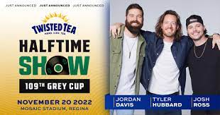 Country All-Stars Unite For Twisted Tea Grey Cup Halftime Show
