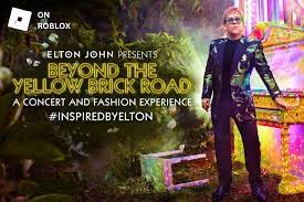 Elton John 'Beyond The Yellow Brick Road' Virtual Performances To Stream On Roblox