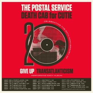 The Postal Service And Death Cab For Cutie Join Forces For Unprecedented 20th Anniversary Co-Headline Tour