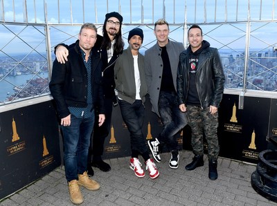 Empire State Building Announces Special Holiday Music-To-Light Show And Lighting Ceremony With The Backstreet Boys