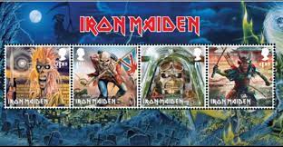 Royal Mail Honor Iron Maiden With Special Set Of Limited Edition Stamps