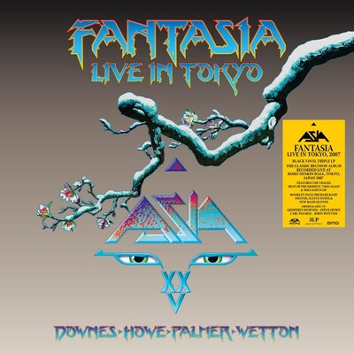 ASIA 'Fantasia Live In Tokyo 2007' 3 LP Set