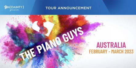 The Piano Guys Announce Australian Tour Dates