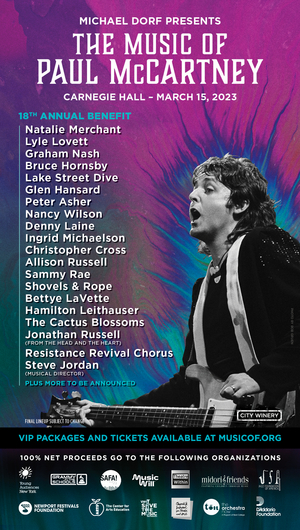 Nancy Wilson, Christopher Cross & More Complete Lineup For The Music Of Paul McCartney At Carnegie Hall