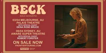 Beck Announces Special Guests Robert Forster & Gena Rose Bruce For Australian Dates