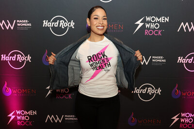 Hard Rock Heals Foundation Teams Up With Jordin Sparks And Women Who Rock To "Rock Women's Health" All March Long
