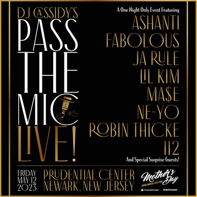 Dj Cassidy Takes His Lauded Television Series "Pass The Mic" On Tour In Partnership With Black Promoter's Collective