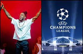 Burna Boy To Bring The Heat To The 2023 UEFA Champions League Final Kick Off Show