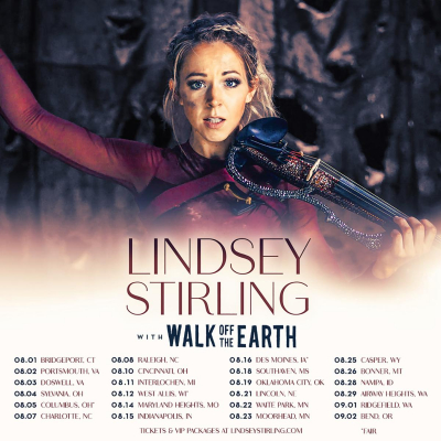 Lindsey Stirling Announces 20+ Date US Summer Tour