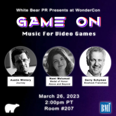White Bear Presents Game On: Music For Video Games With The Support Of BMI
