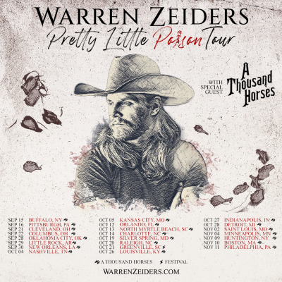 Warren Zeiders Extends Pretty Little Poison Headlining Tour After Sold-Out Spring Run